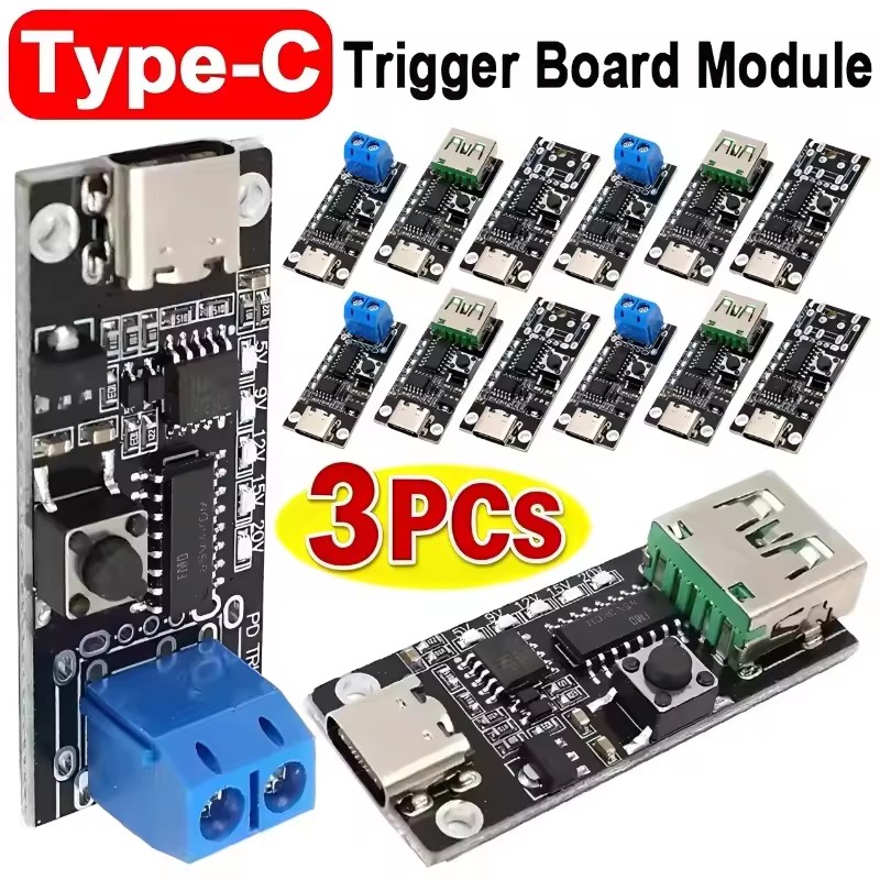 Modular Power Supply - Moduł wyzwalający szybkie ładowanie USB-C 100W