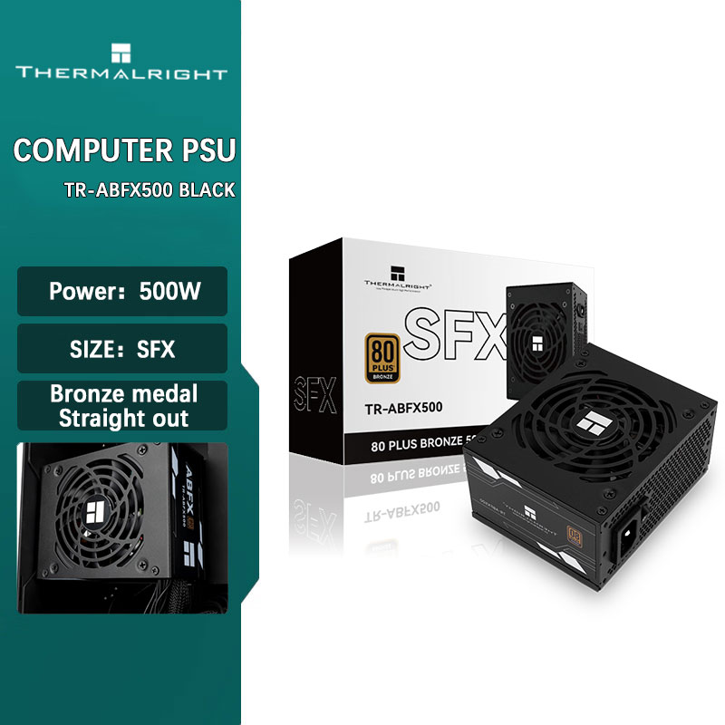 Power Supply 650W - Thermalright TR-ABFX500 Czarny SFX Medal Brązowy
