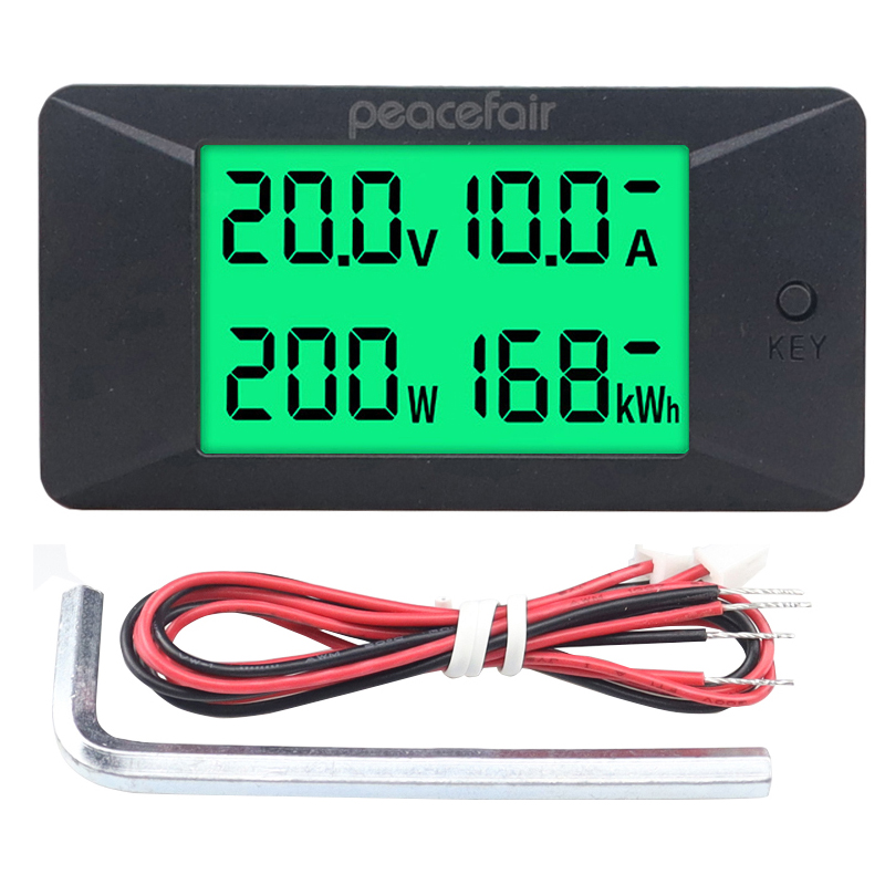 Power Supply Tester - DC 0-300V 0-300A 100A 200A woltomierz