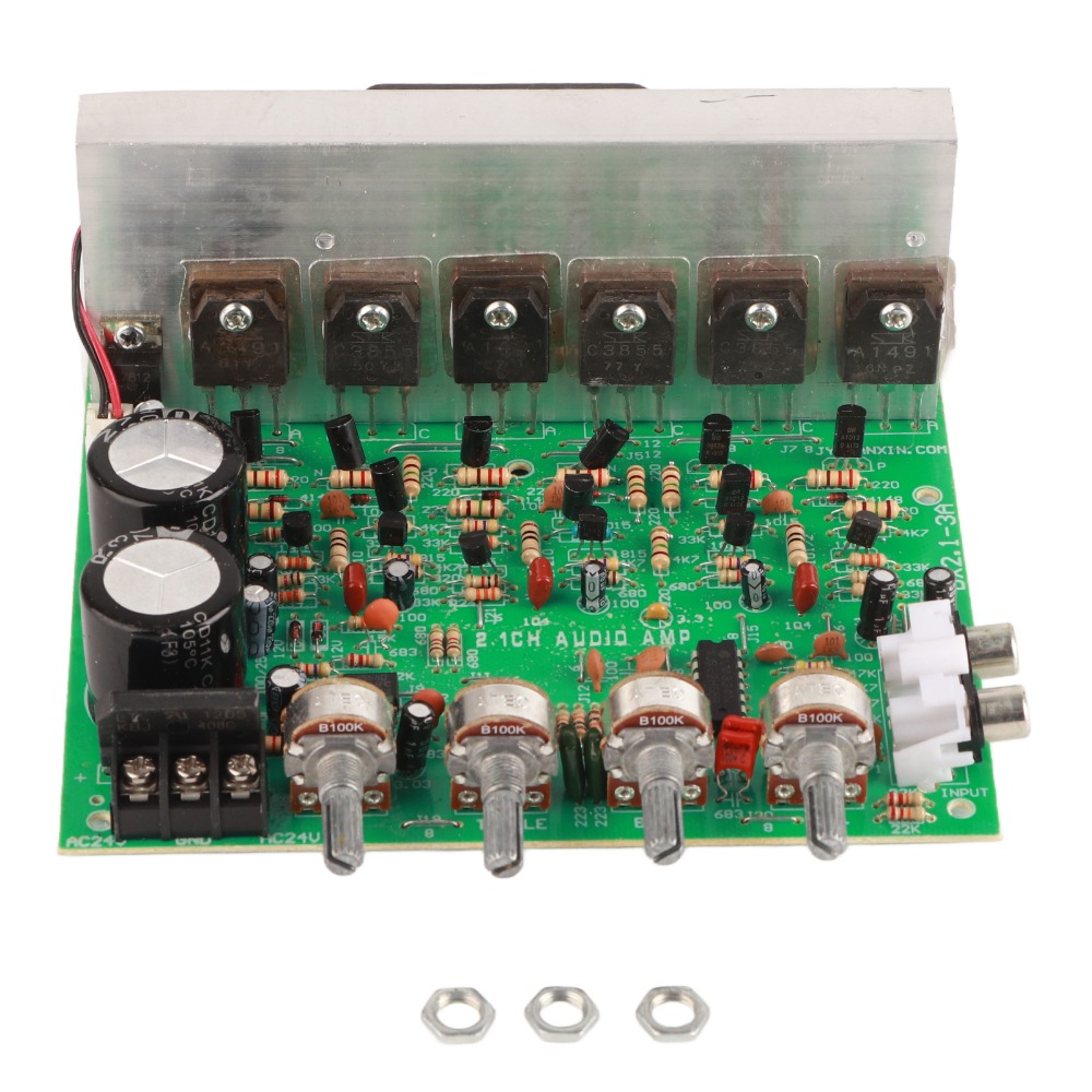 Modular Power Supply - Płytka wzmacniacza mocy 300W, 2.1 kanałowy