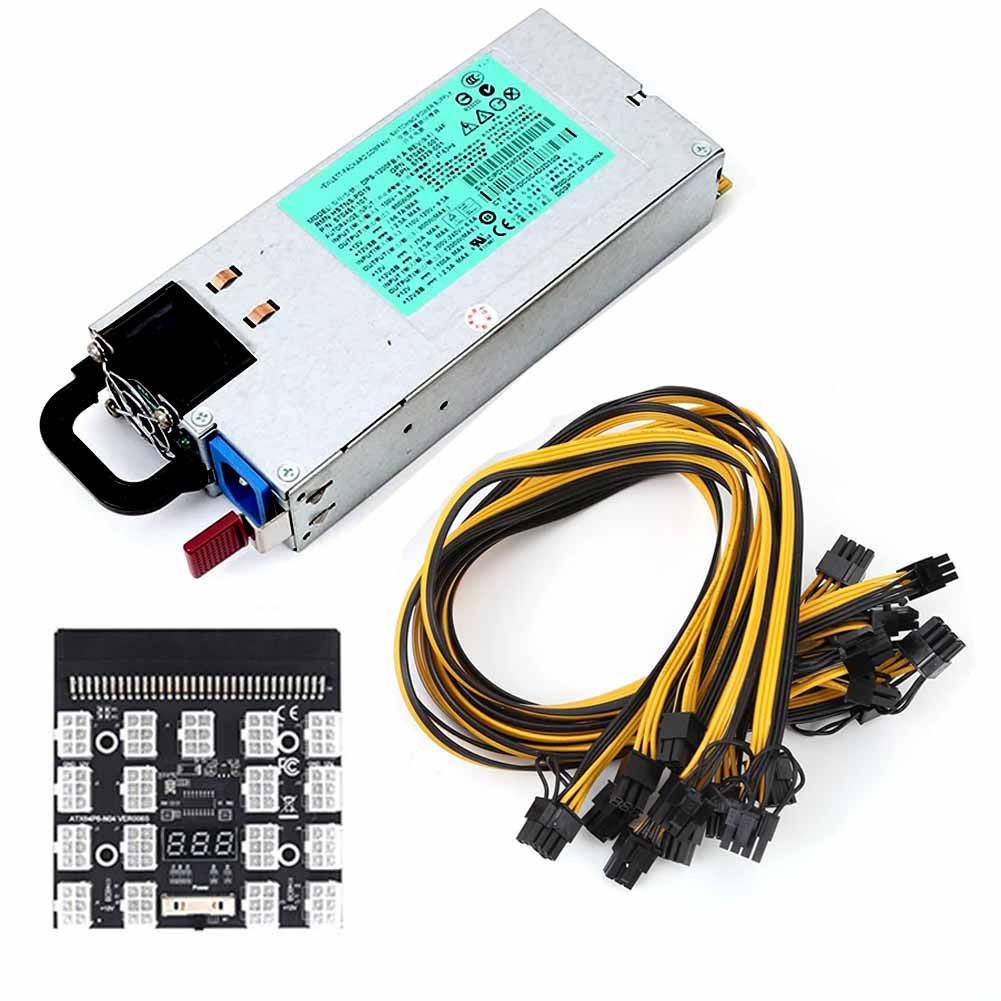 Psu Computer - 1200W górniczy GPU PSU zasilanie serwera