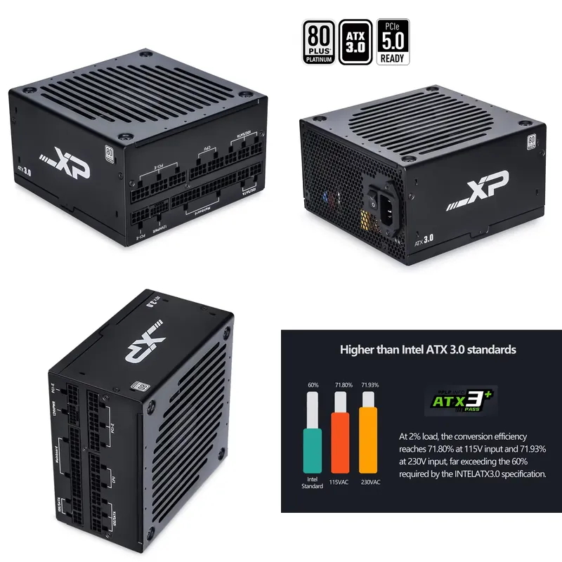 Pc Power Supply - 【CHIMU HOME】 Zasilacz 850/1000/1200W 80 Plus