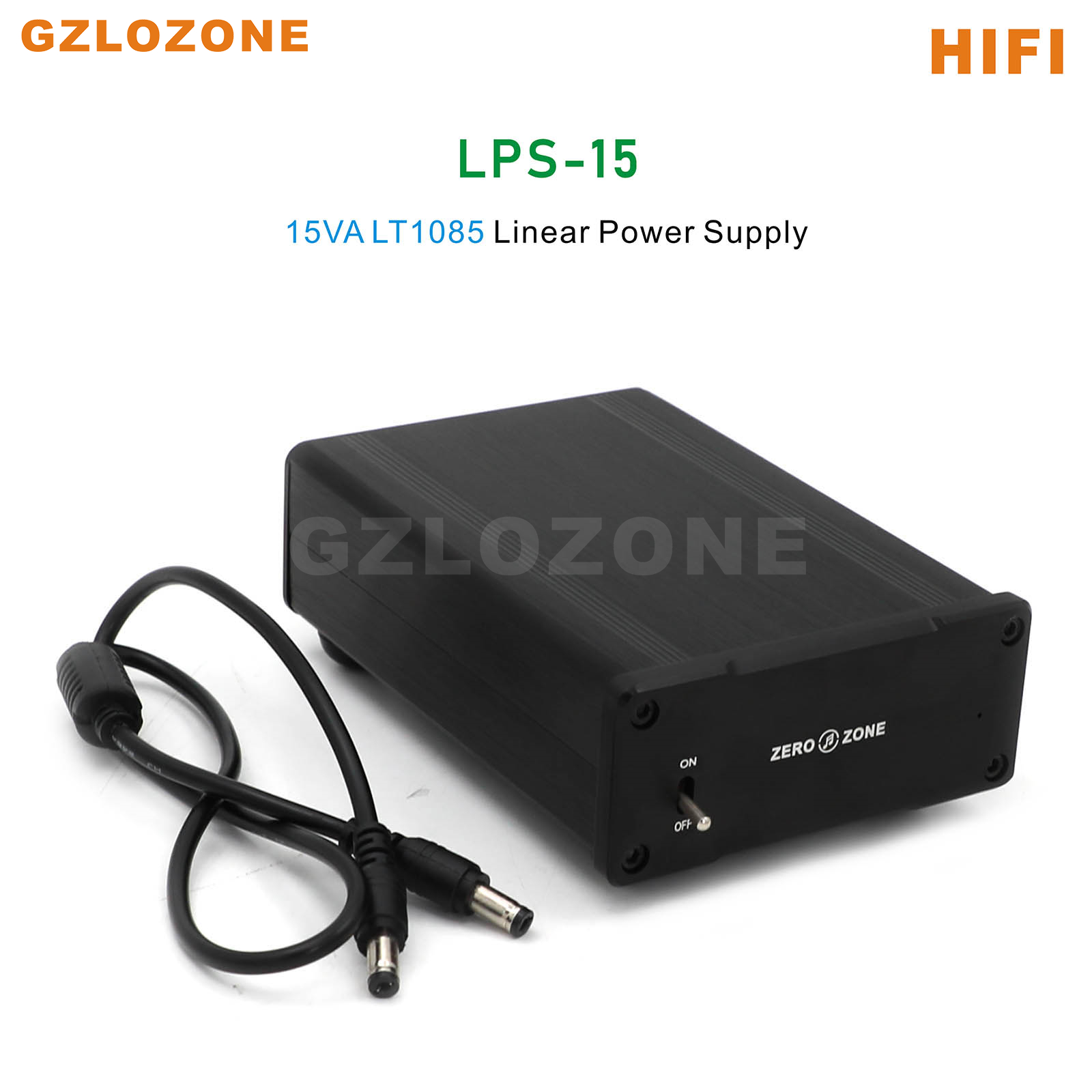 Power Supply 12V - Zasilacz liniowy HIFI LPS-15W LT1085 LPS