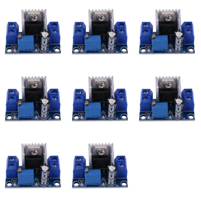 Pc Power Supply - 8X LM317 DC-DC 1.5A 1.2-37V Regulowany