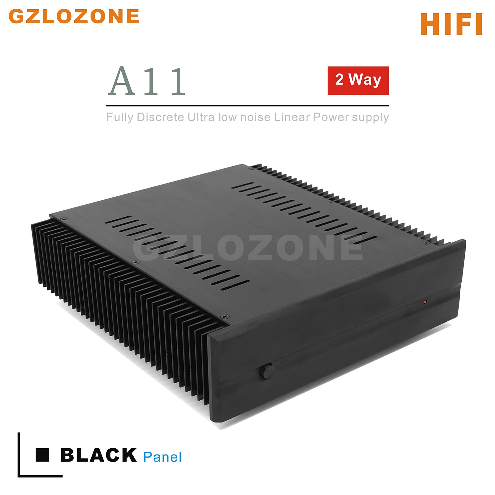 Power Supply 12V - Sigma11 HIFI 50W+50W 2-drożny liniowy zasilacz