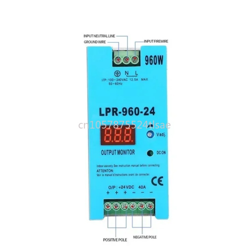 SMPS LPR-960-24: Jednokanałowy – Smps Power Supply recenzja i cena