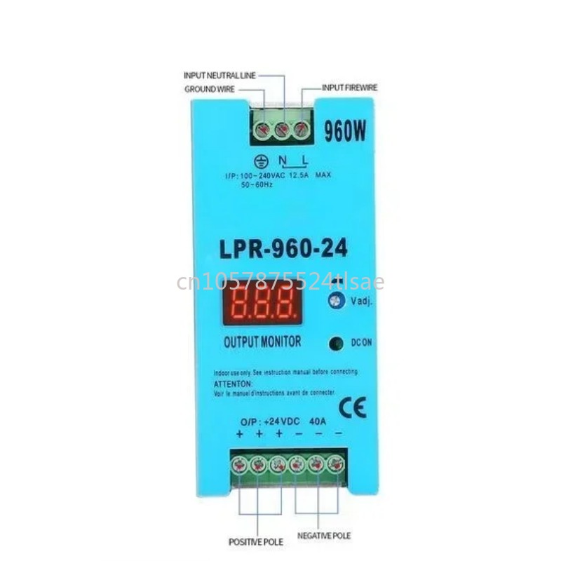 SMPS LPR-960-24: Jednokanałowy – Smps Power Supply recenzja i cena