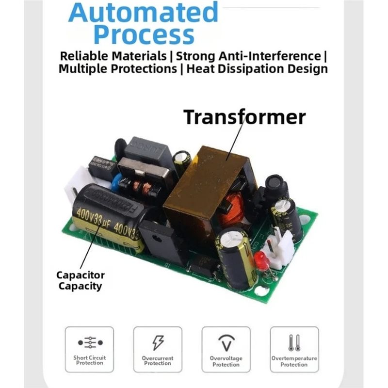 【CYBER MONDAY】Moduł zasilacza  – Dc Power Supply 12V recenzja i cena