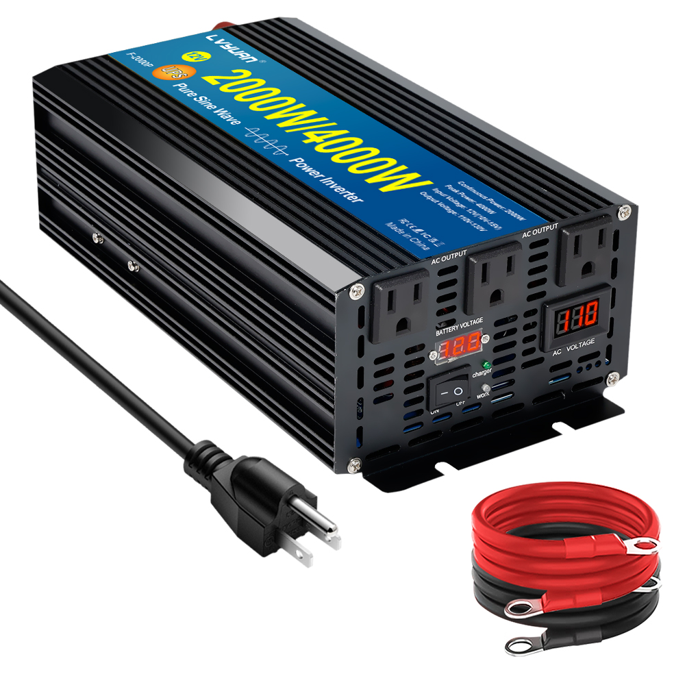 Inwerter LVYUAN 1500W z funkcj – Ac Power Supply recenzja i cena