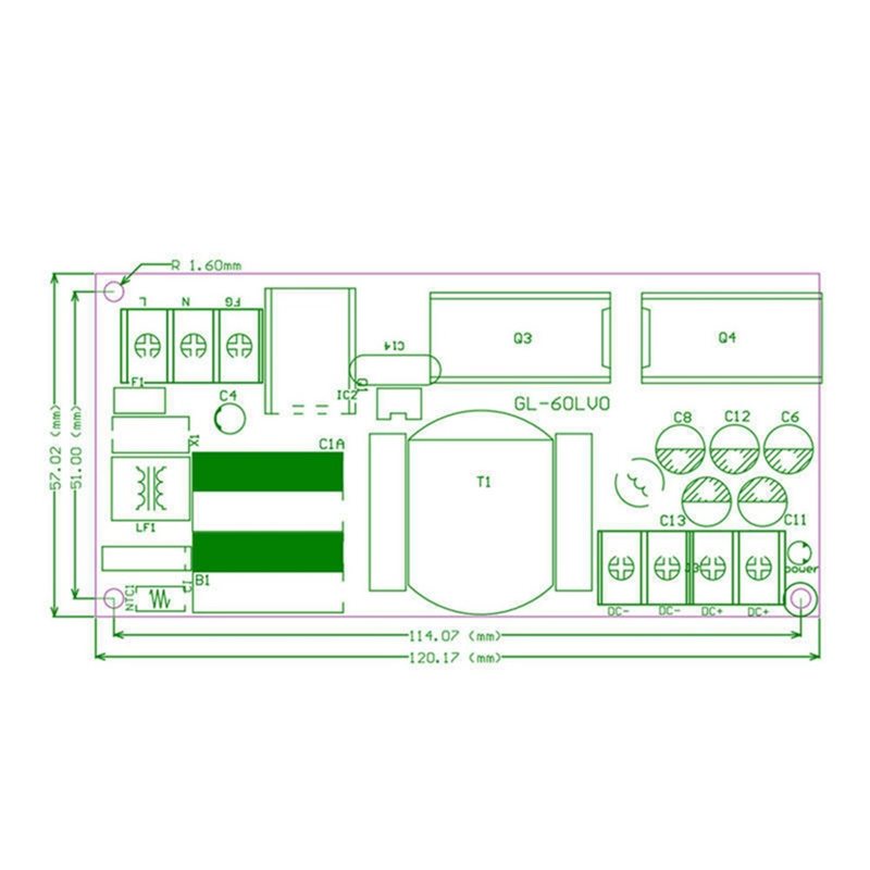 Zasilacz impulsowy A73E-Bare B – Dc Power Supply 12V recenzja i cena