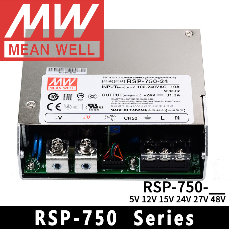 Zasilacz Mean Well RSP-750-5/1 – Power Supply 750W recenzja i cena