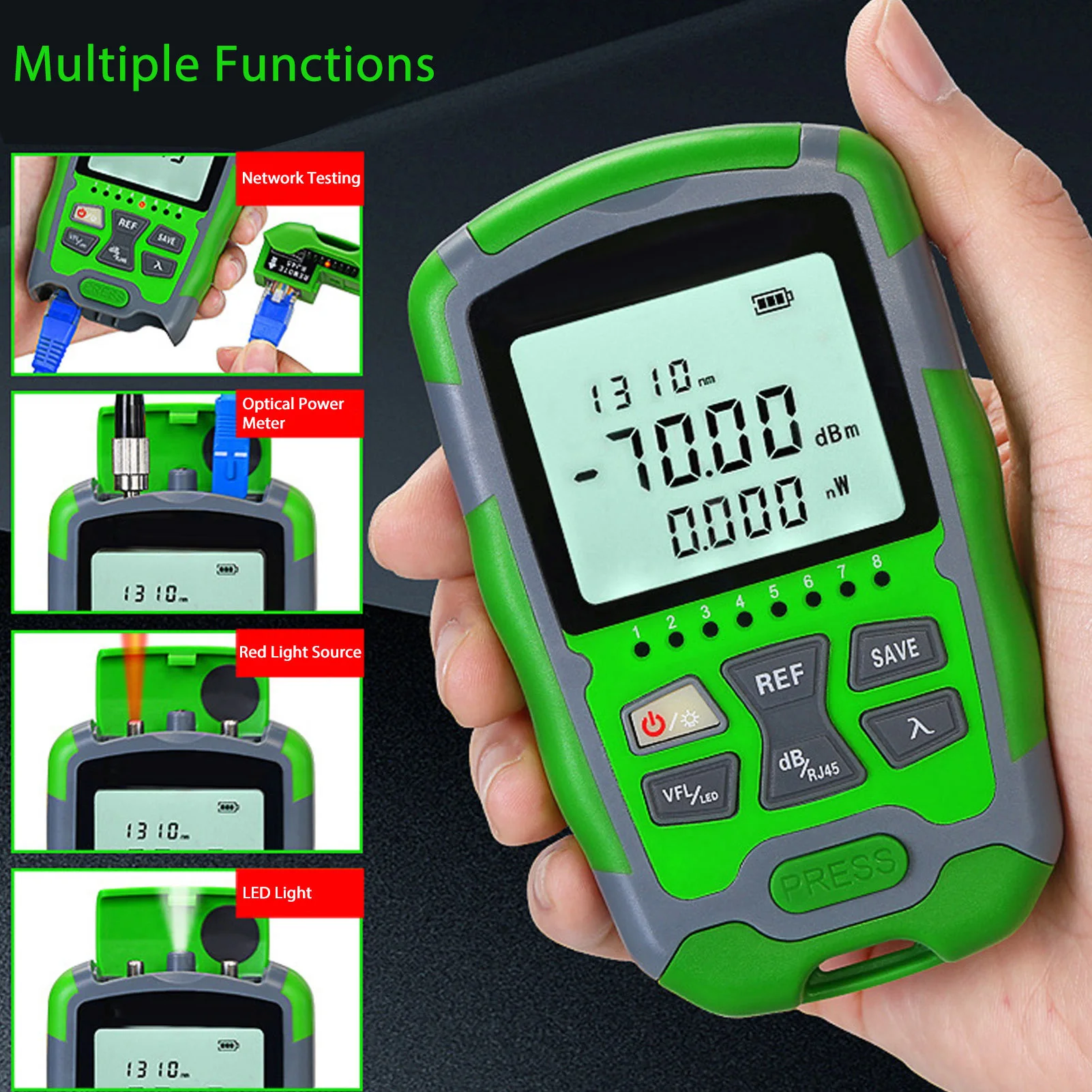 Tester mocy światłowodowej z c – Power Supply Tester recenzja i cena