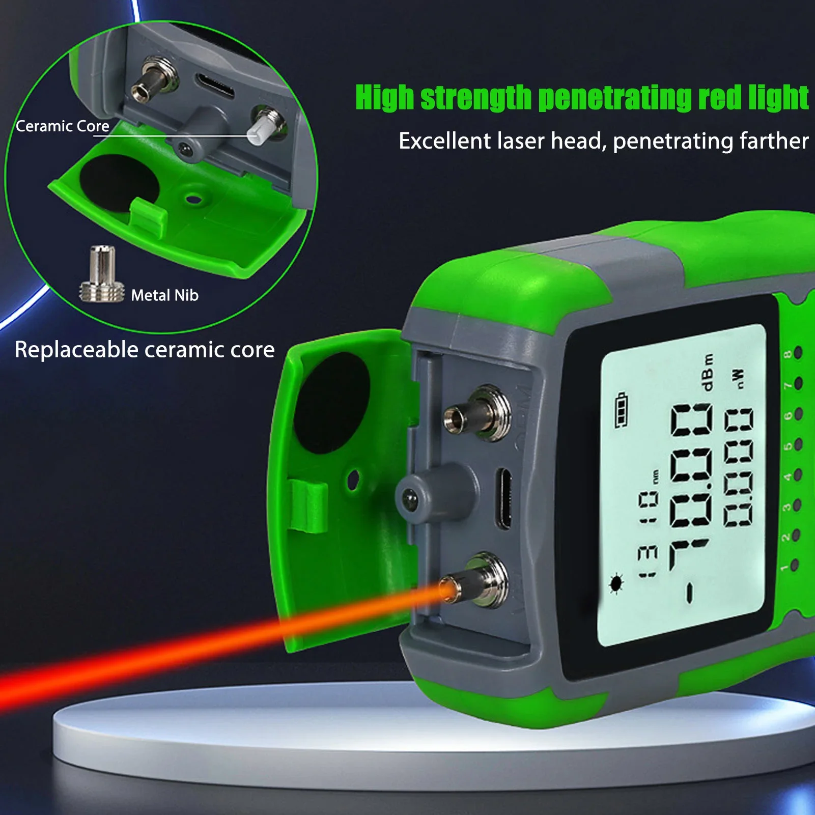 Tester mocy światłowodowej z c – Power Supply Tester recenzja i cena