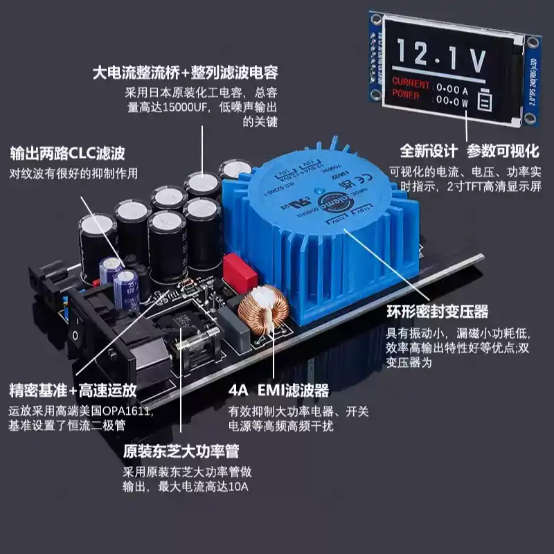 SPD‑25PRO Niskoszumowy 25W DC  – Power Supply 12V recenzja i cena
