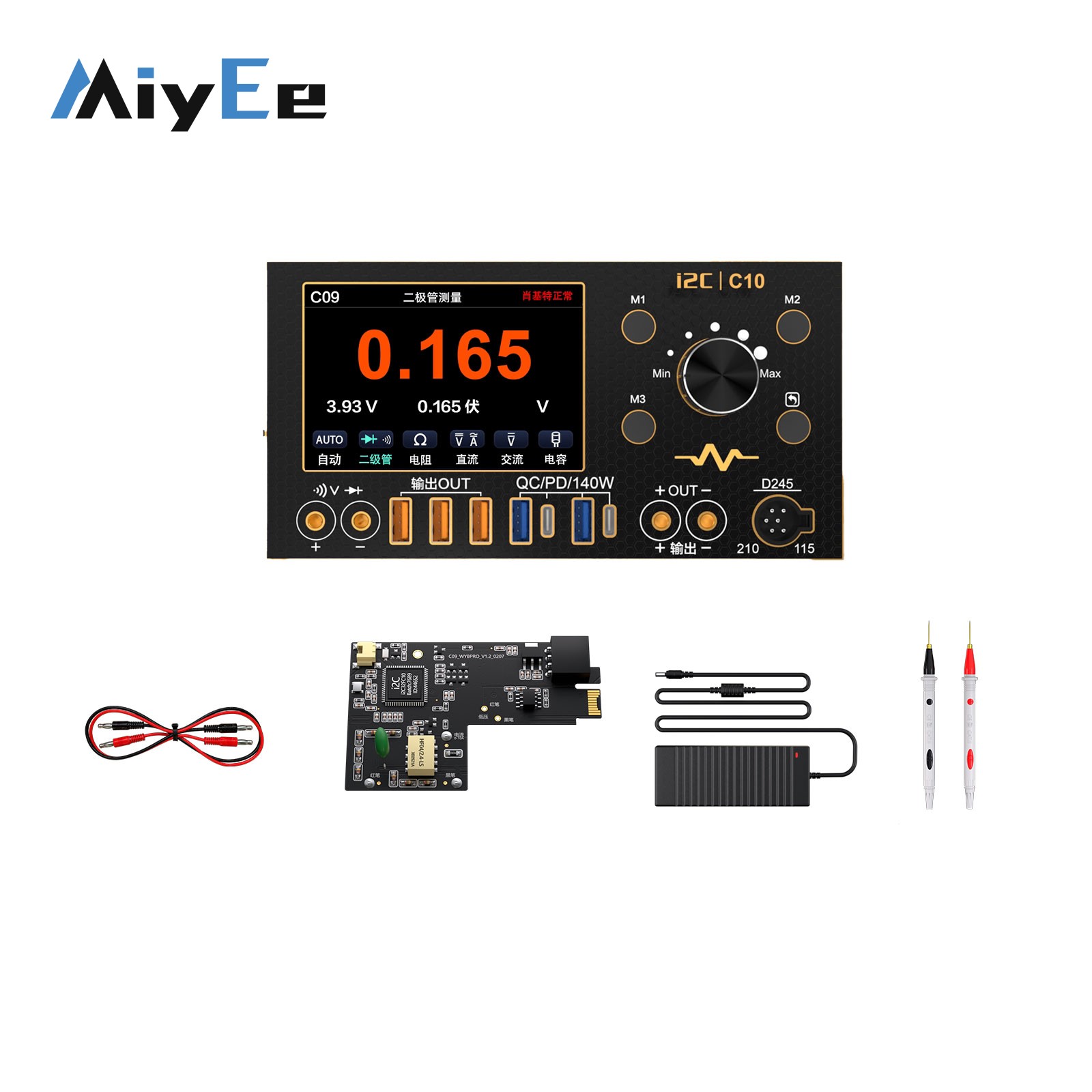 i2C C10 4CH 280W Amperomierz d – Power Supply Tester recenzja i cena