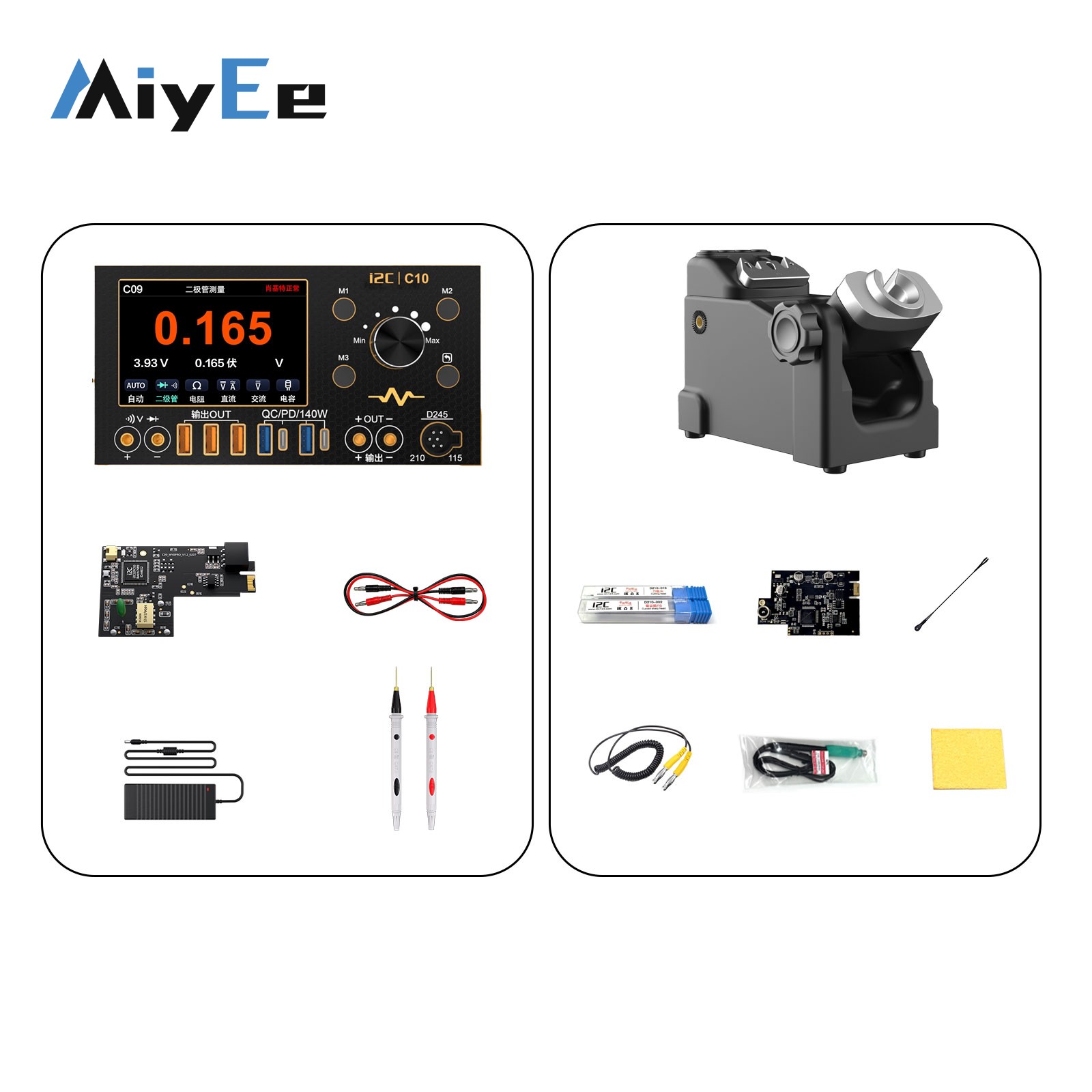 i2C C10 4CH 280W Amperomierz d – Power Supply Tester recenzja i cena
