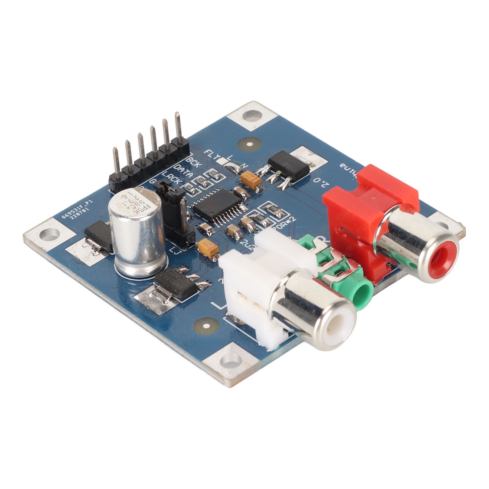 Płytka dekodera DAC z wejściem – Modular Power Supply recenzja i cena