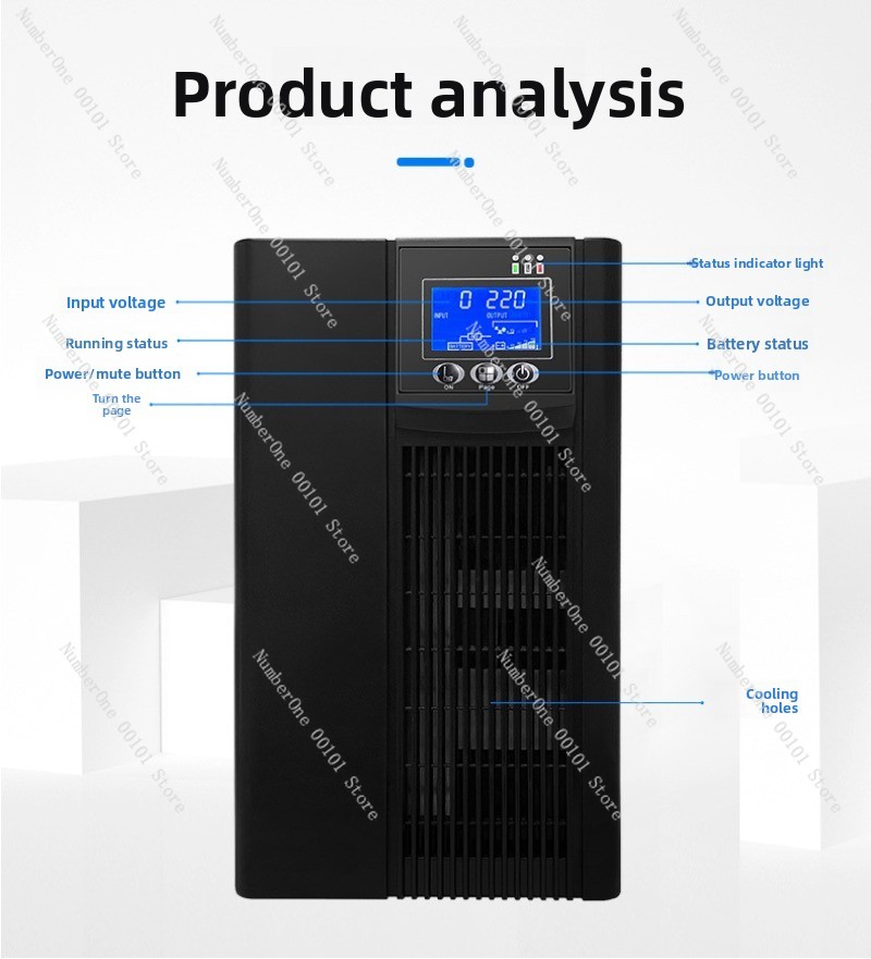 Zasilacz awaryjny UPS C3K2400w – Server Power Supply recenzja i cena