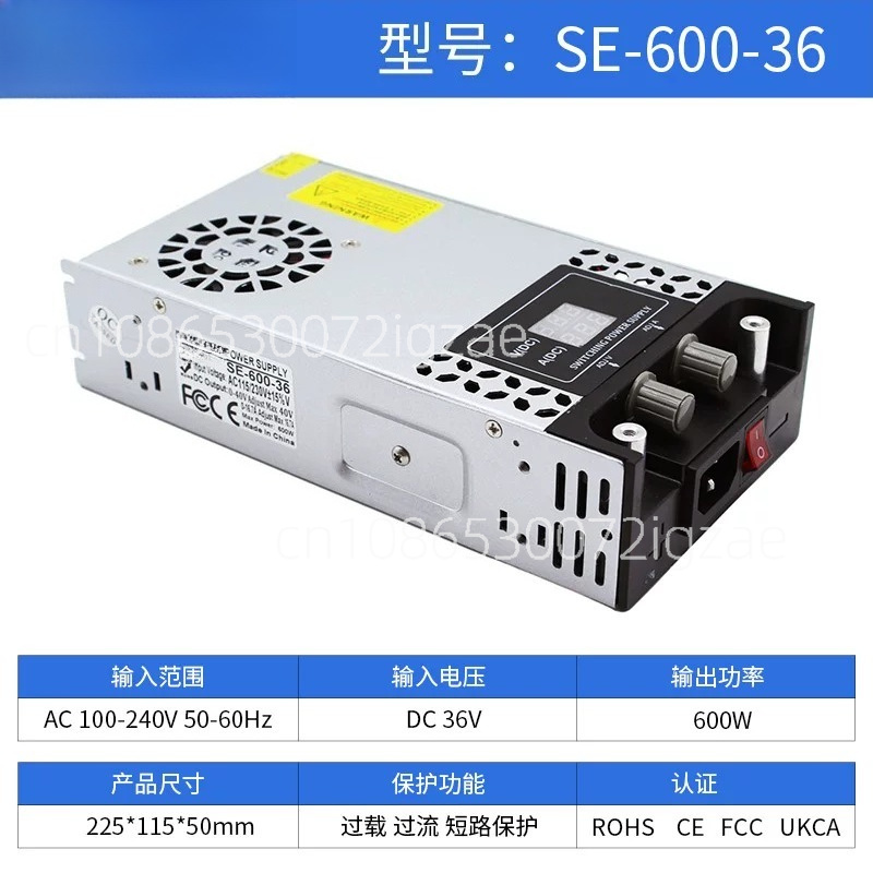 Konwerter AC na DC 60V, regulo – Ac Power Supply recenzja i cena