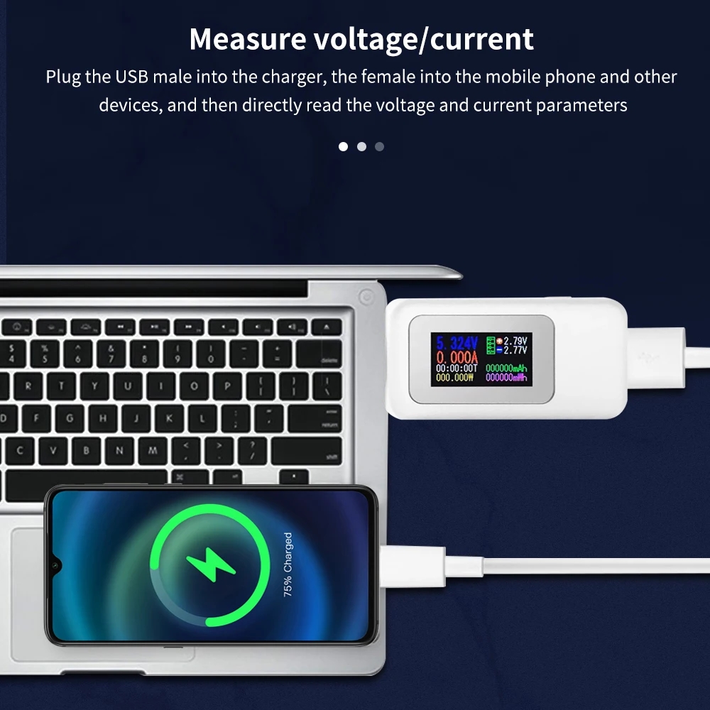 Tester USB 10 w 1 Cyfrowy wolt – Power Supply Tester recenzja i cena