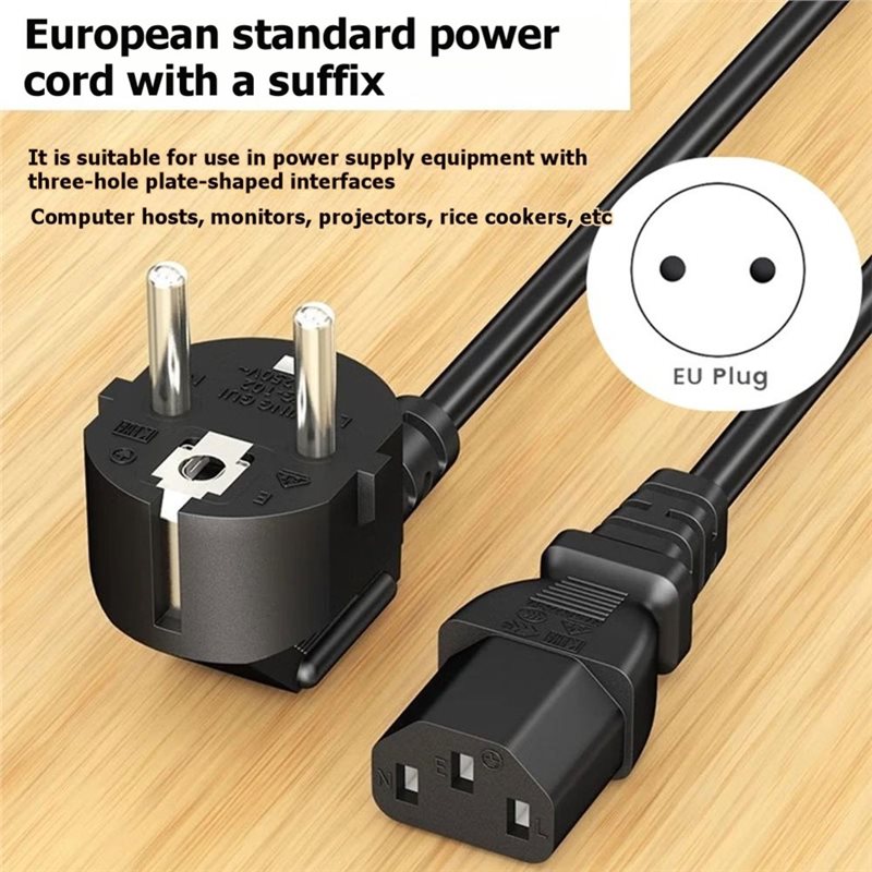 Kabel zasilający EU C13, przed – Psu Computer recenzja i cena