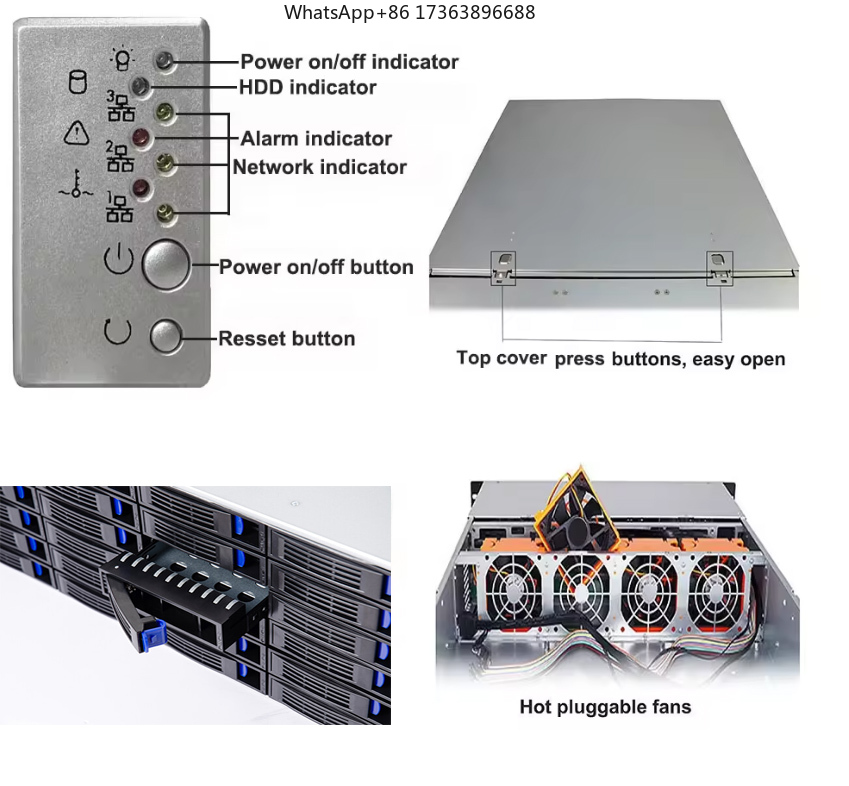 Obudowa serwerowa 4U do montaż – Server Power Supply recenzja i cena