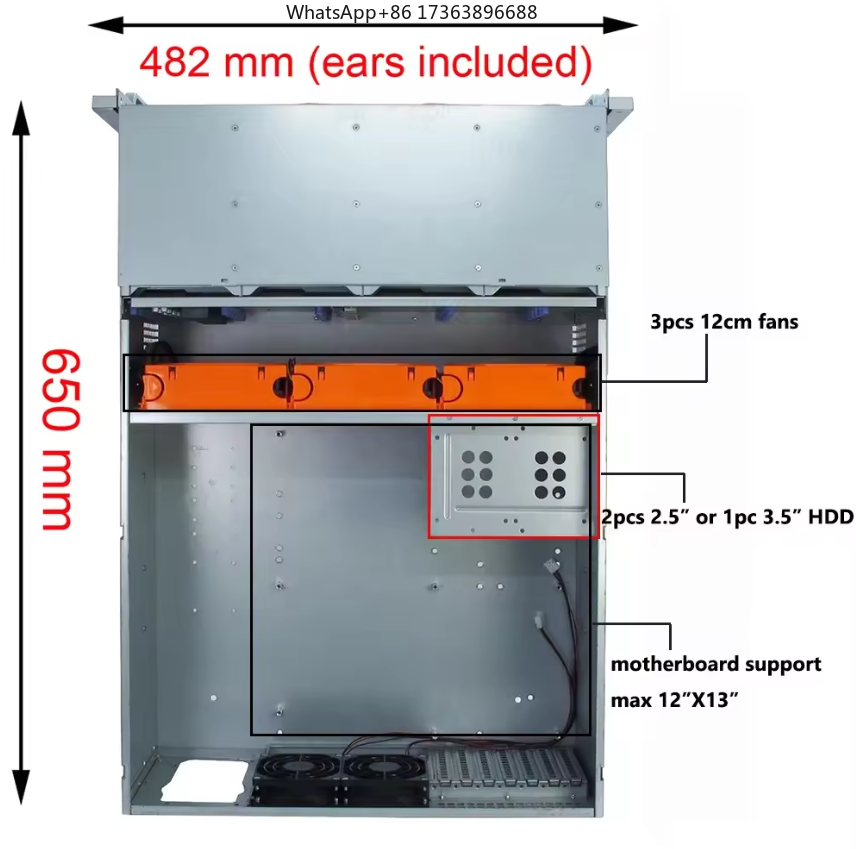 Obudowa serwerowa 4U do montaż – Server Power Supply recenzja i cena